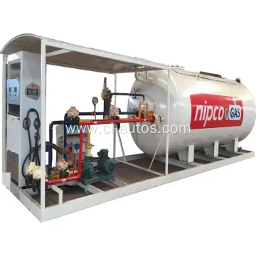 10m3 5 Tonnes Skid LPG Gas Station